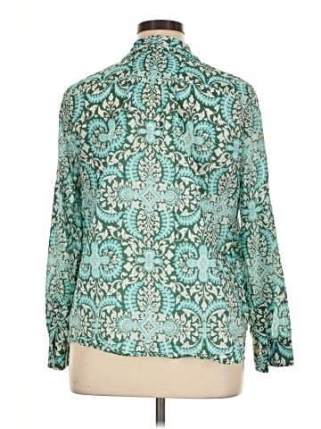 Talbots Long Sleeve Button-Down Shirt (view 2)