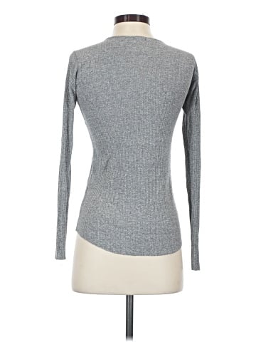 Monrow Long Sleeve Henley (view 2)