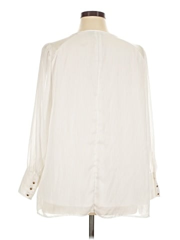 Lane Bryant Long Sleeve Blouse (view 2)