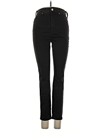 Madewell Petite 11" High-Rise Skinny Jeans in Lunar Wash (view 1)