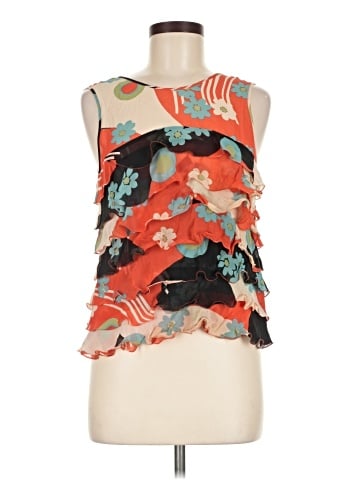Marc by Marc Jacobs Sleeveless Silk Top (view 1)