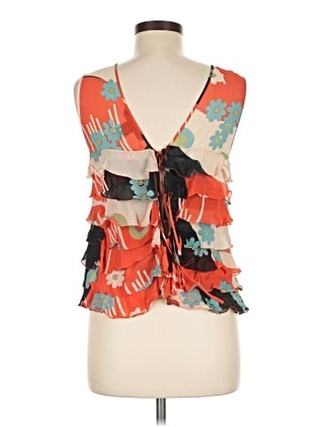 Marc by Marc Jacobs Sleeveless Silk Top (view 2)