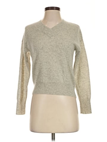 Madewell Cashmere V-Neck Sweater (view 1)