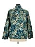 Alfred Dunner 100% Polyester Tropical Teal Jacket Size 16 - photo 2