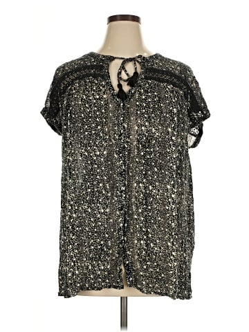 Lucky Brand Short Sleeve Blouse (view 1)