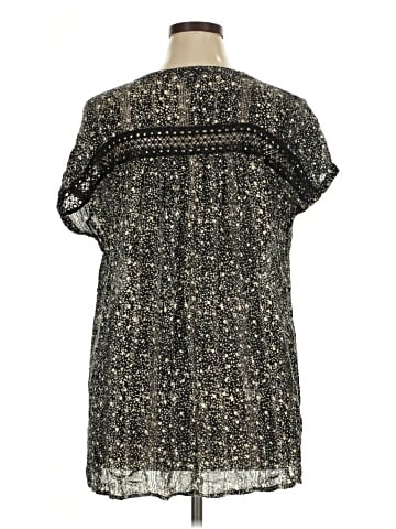 Lucky Brand Short Sleeve Blouse (view 2)