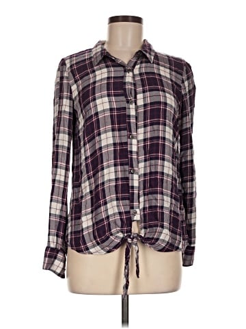 Bobeau Long Sleeve Button-Down Shirt (view 1)