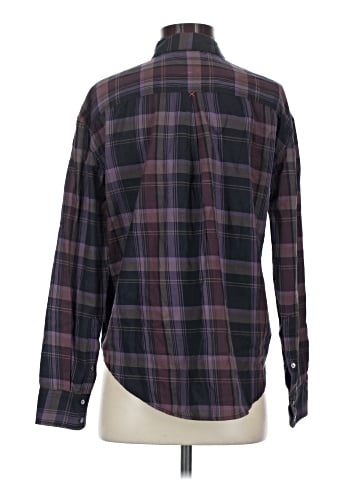 Elizabeth and James Long Sleeve Button-Down Shirt (view 2)
