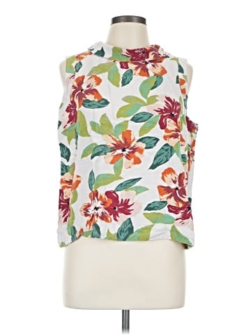 Ann Taylor Factory Sleeveless Blouse (view 1)