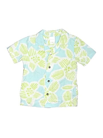 Hanna Andersson Short Sleeve Button-Down Shirt (view 1)