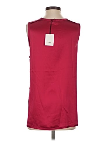 Vince. Sleeveless Silk Top (view 2)