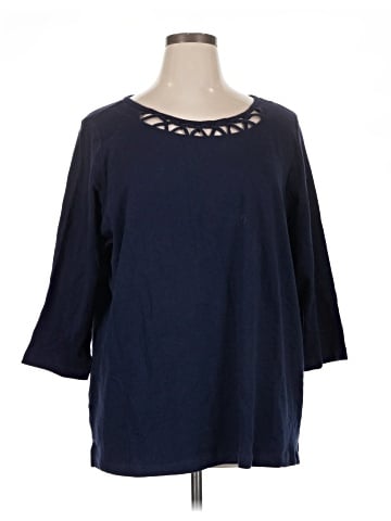 Kim Rogers 3/4 Sleeve Top (view 1)