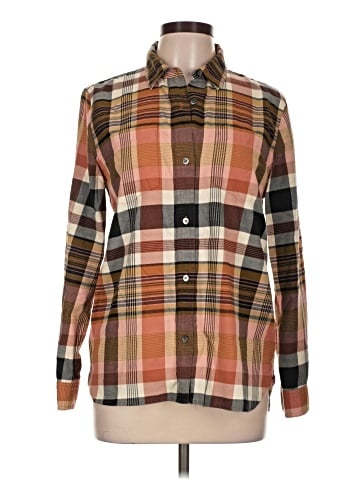Madewell Classic Ex-Boyfriend Shirt in Seconda Plaid (view 1)