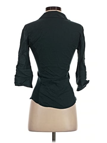 James Perse 3/4 Sleeve Button-Down Shirt (view 2)