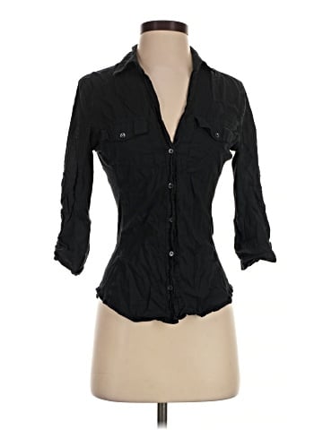 James Perse 3/4 Sleeve Button-Down Shirt (view 1)
