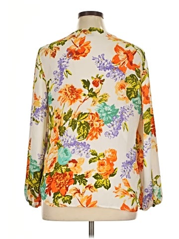 Ashley Stewart Long Sleeve Blouse (view 2)