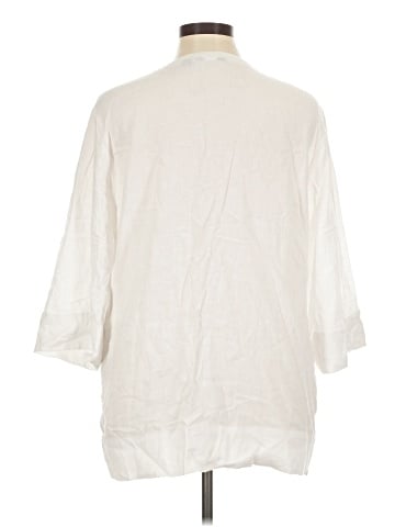 Lands' End 3/4 Sleeve Blouse (view 2)