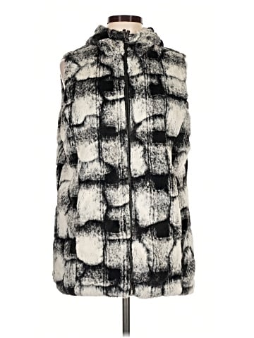 Erin London Faux Fur Vest (view 1)
