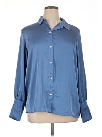 Halogen Long Sleeve Blouse (view 1)