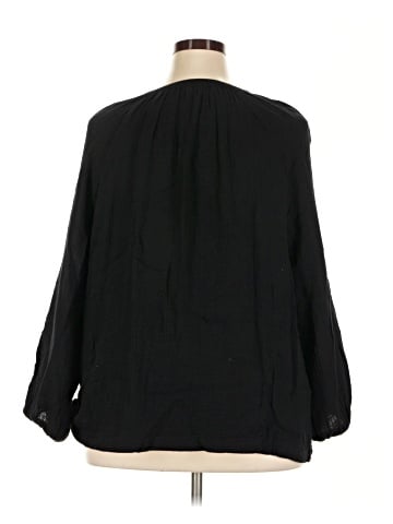 Old Navy 3/4 Sleeve Blouse (view 2)