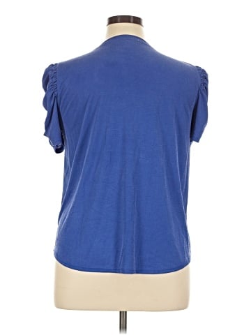Green Envelope Short Sleeve Top (view 2)
