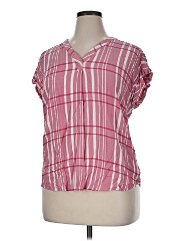 Liz Claiborne Short Sleeve Blouse (view 2)