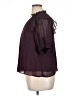 Express Purple Short Sleeve Blouse Size XL - photo 5
