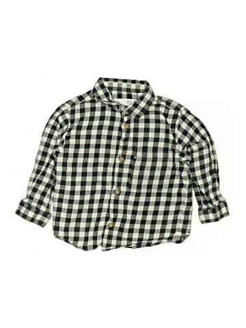 Zara Long Sleeve Button-Down Shirt (view 1)