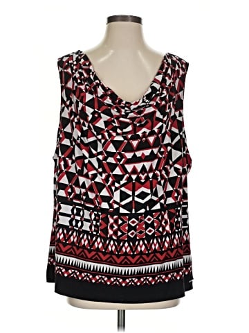 Calvin Klein Sleeveless Blouse (view 1)