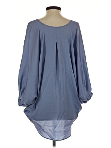 Nouvelle 3/4 Sleeve Silk Top (view 2)