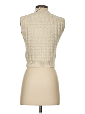 Madewell Checkered-Stitch Wedge Sweater Vest (view 2)
