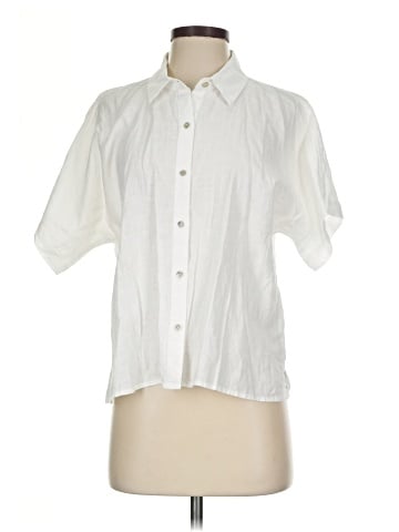 Eileen Fisher Short Sleeve Blouse (view 1)