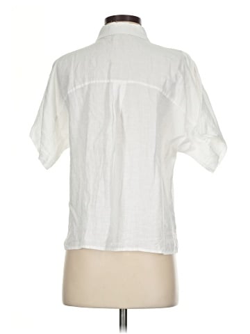 Eileen Fisher Short Sleeve Blouse (view 2)