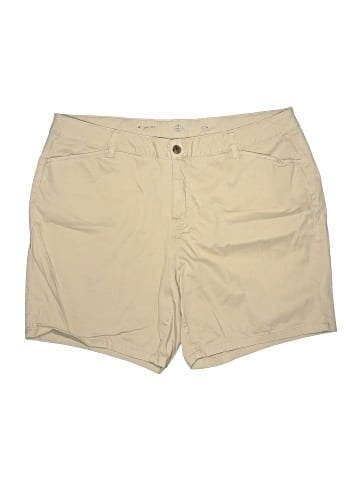 St. John's Bay Khaki Shorts (view 1)