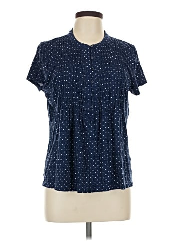 Lands' End Short Sleeve Blouse (view 1)