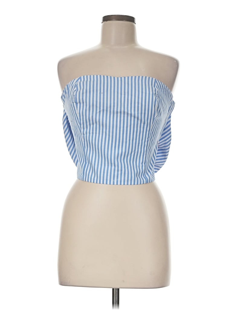 Pre-owned Lola Sleeveless Blouse In Blue