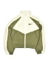 Nike 100% Nylon Color Block Green Track Jacket Size M (toddler) - photo 1
