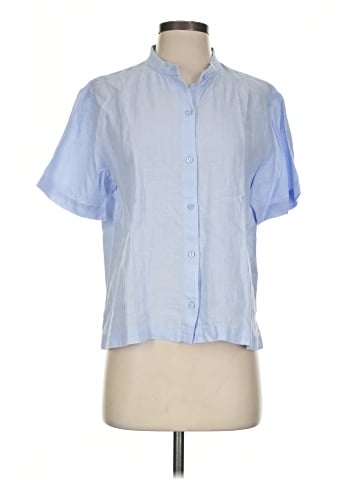 Eileen Fisher Short Sleeve Blouse (view 1)