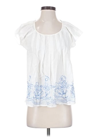 CALVIN KLEIN JEANS Short Sleeve Blouse (view 1)