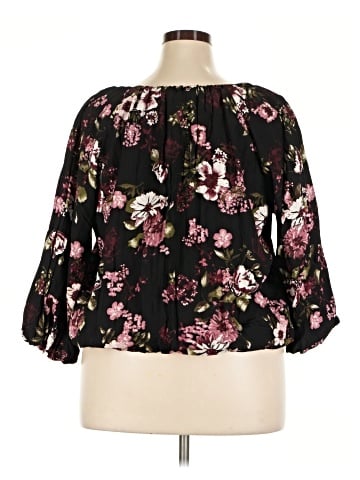 Maurices 3/4 Sleeve Blouse (view 2)