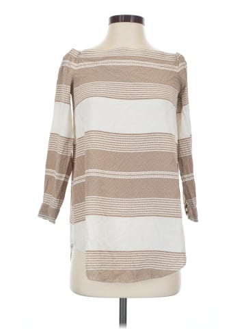 Derek Lam 10 Crosby 3/4 Sleeve Silk Top (view 1)