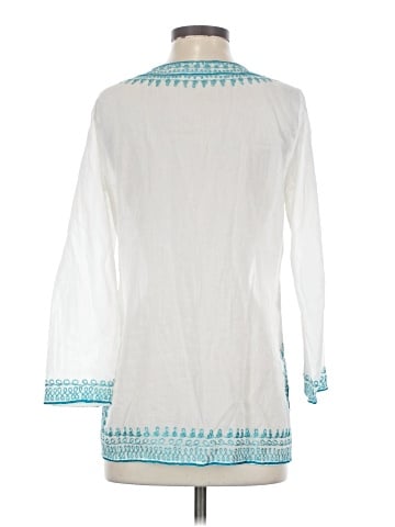 Calypso St. Barth 3/4 Sleeve Blouse (view 2)