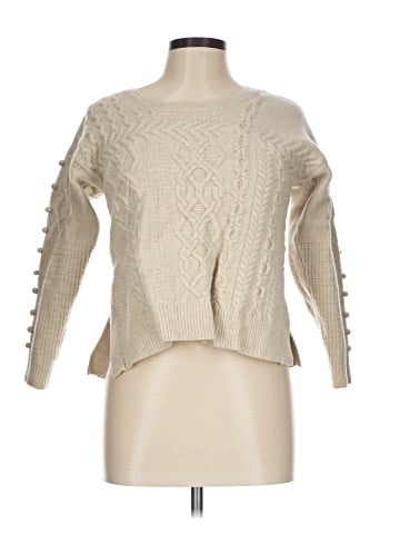 Madewell Open-Side Bobble Pullover Sweater (view 1)