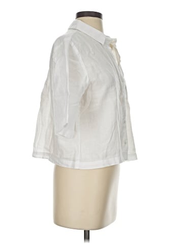 Eileen Fisher 3/4 Sleeve Button-Down Shirt (view 1)