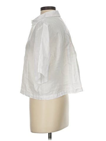 Eileen Fisher 3/4 Sleeve Button-Down Shirt (view 2)