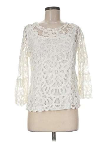 J. McLaughlin 3/4 Sleeve Blouse (view 1)
