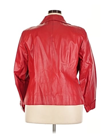Jones New York Collection Leather Jacket (view 2)
