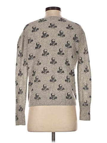 Skull Cashmere Cashmere Pullover Sweater (view 2)