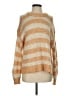 Madewell Stripes Orange Pullover Sweater Size S - photo 1