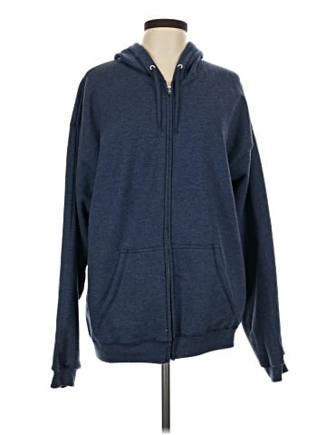 Hanes Zip Up Hoodie (view 1)